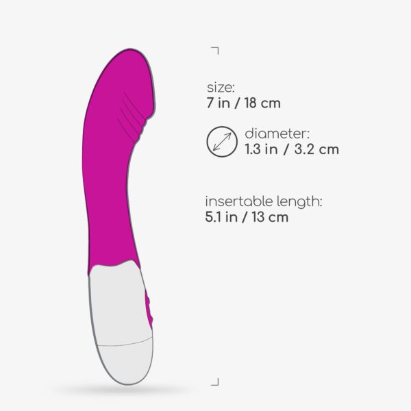 VIBRADOR GROWLIE COM LUBRICANTE DE BASE AGUA INCLUIDO CRUSHIOUS - Imagen 10