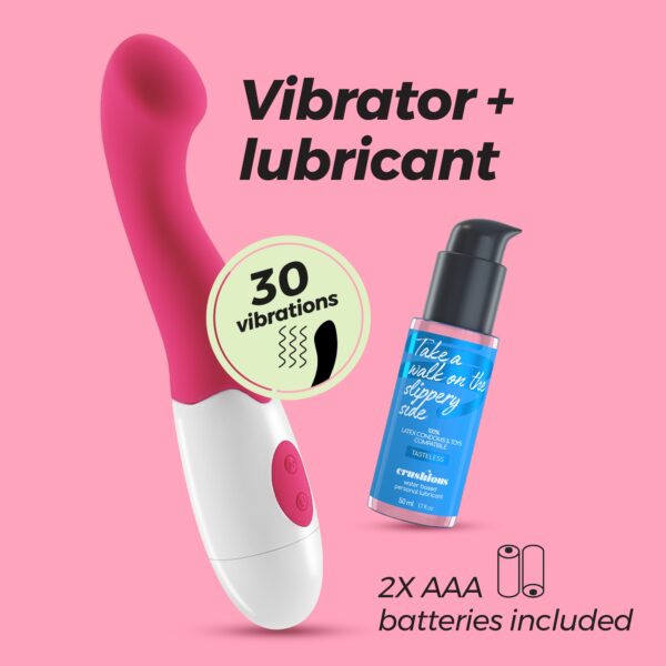 VIBRADOR TROLLIE COM LUBRICANTE DE BASE AGUA INCLUIDO CRUSHIOUS - Imagen 12