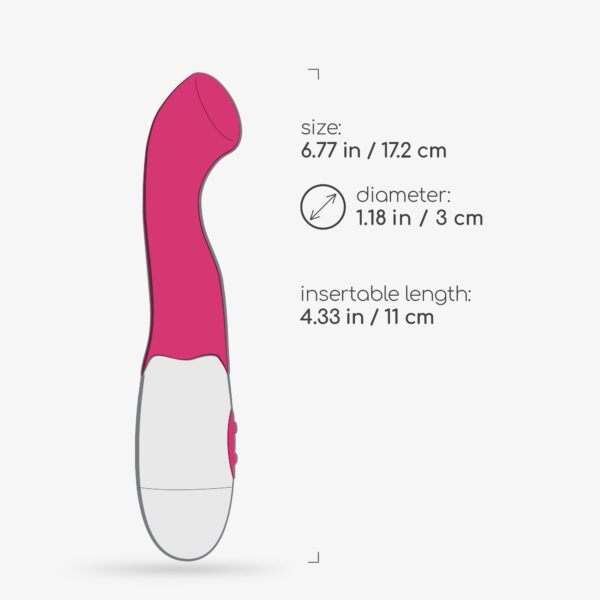 VIBRADOR TROLLIE COM LUBRICANTE DE BASE AGUA INCLUIDO CRUSHIOUS - Imagen 7