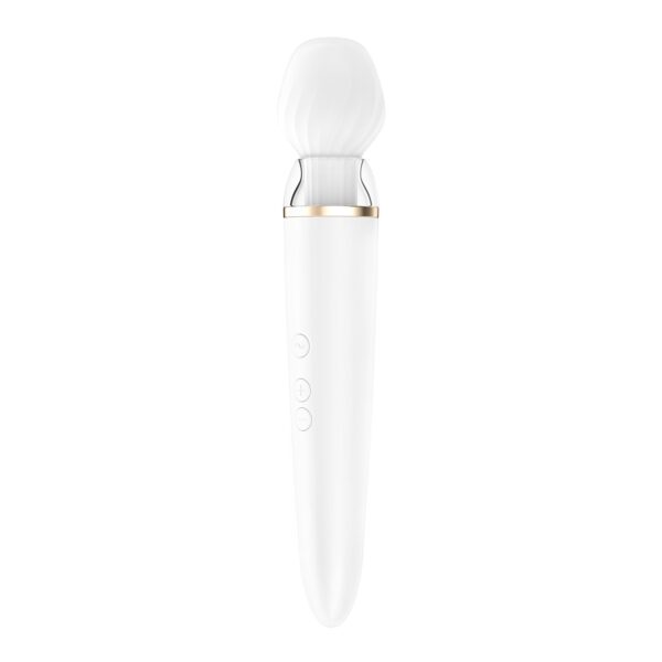 MASAJEADOR DOUBLE WAND-ER CON APP SATISFYER