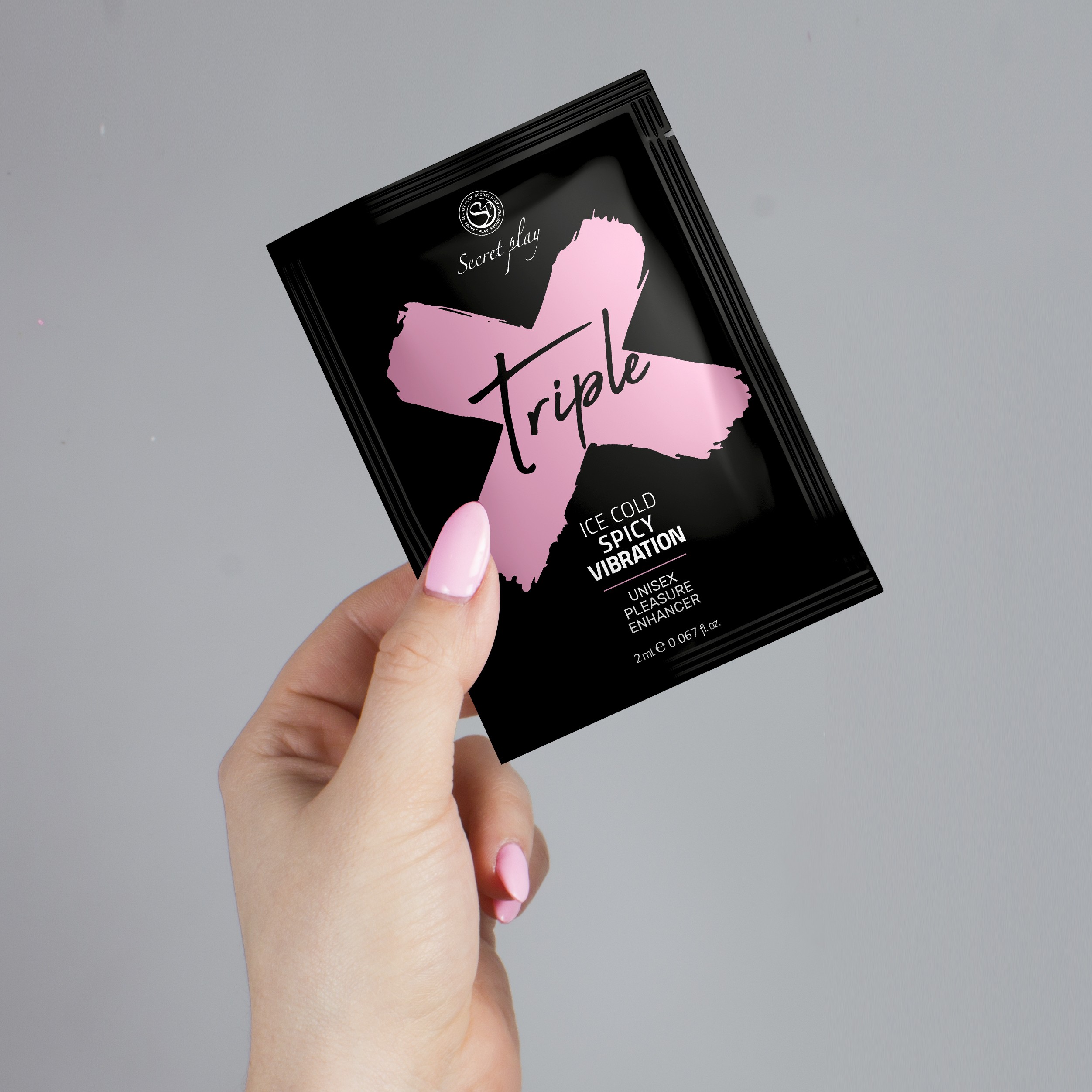 GEL ESTIMULANTE TRIPLE X UNISEX SECRET PLAY 2ML - Imagen 3