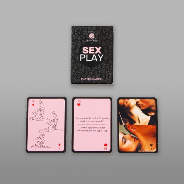 BARAJA DE CARTAS SEX PLAY SECRET PLAY PORTUGUÉS Y FRANCÉS - Imagen 5