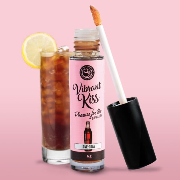 LIP GLOSS DE LOVE COLA VIBRANT KISS 6GR - Imagen 5