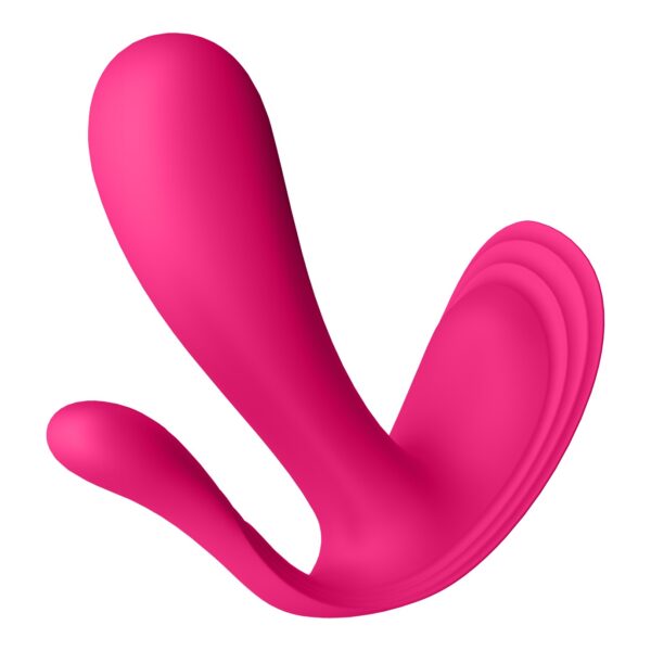 ESTIMULADOR DEL PUNTO-G Y ANAL TOP SECRET + CON APP SATISFYER ROSA - Imagen 12