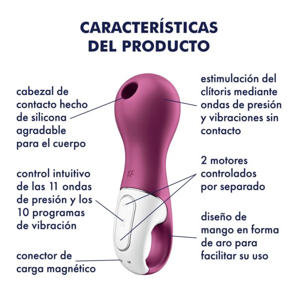 VIBRADOR LUCKY LIBRA SATISFYER - Imagen 8