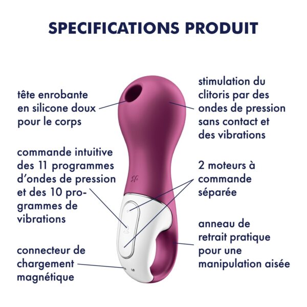 VIBRADOR LUCKY LIBRA SATISFYER - Imagen 11