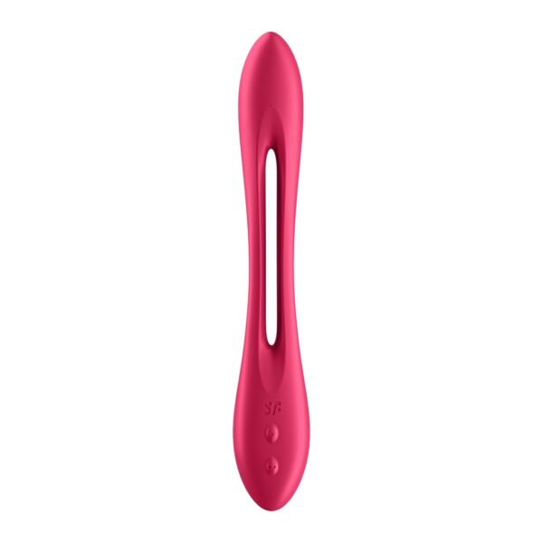 VIBRADOR ELASTIC JOY SATISFYER ROJO