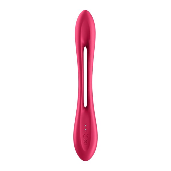 VIBRADOR ELASTIC JOY SATISFYER ROJO - Imagen 3