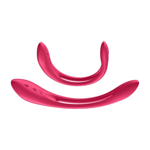 VIBRADOR ELASTIC JOY SATISFYER ROJO - Imagen 5