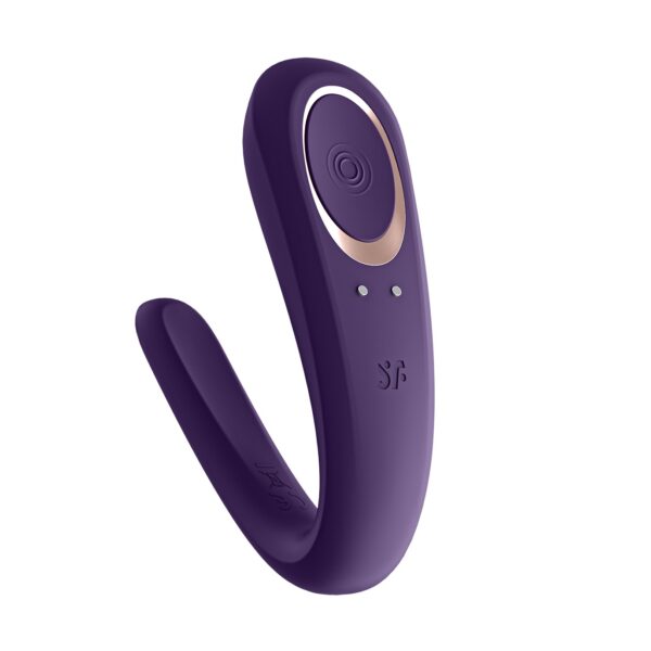 VIBRADOR PARA PAREJAS DOUBLE CLASSIC CON CARGADOR USB - Imagen 3