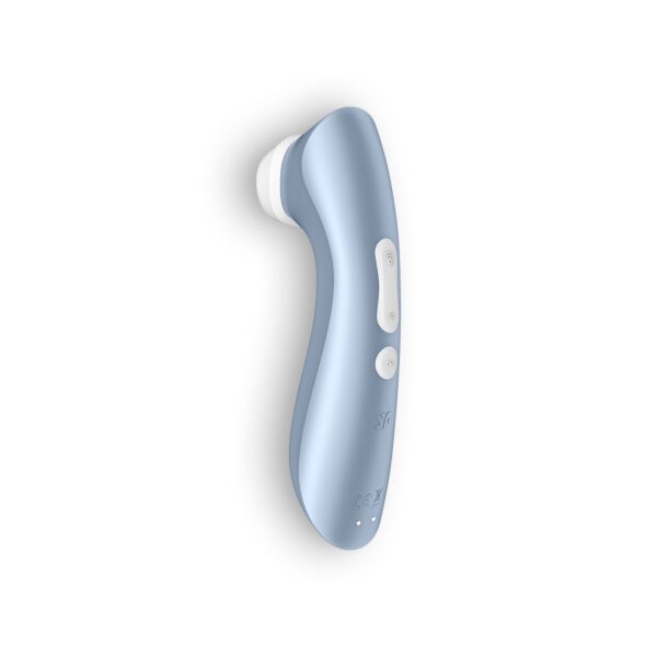 ESTIMULADOR DE CLITORIS PRO 2 VIBRATION SATISFYER AZUL - Imagen 4