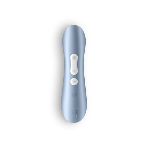 ESTIMULADOR DE CLITORIS PRO 2 VIBRATION SATISFYER AZUL - Imagen 5