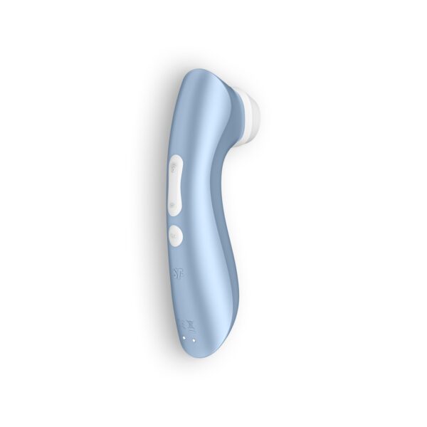 ESTIMULADOR DE CLITORIS PRO 2 VIBRATION SATISFYER AZUL - Imagen 8