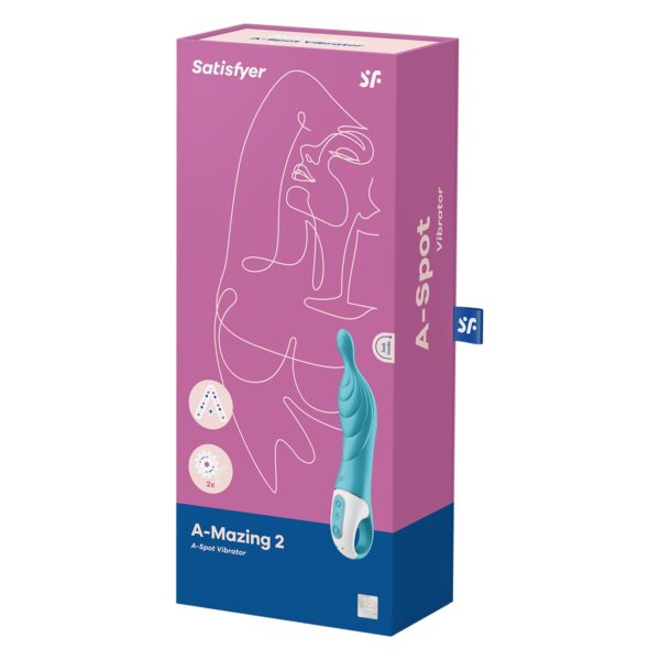 ESTIMULADOR DEL PUNTO-G A-MAZING 2 SATISFYER TURQUESA - Imagen 9