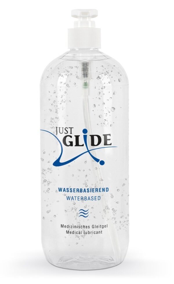 LUBRICANTE DE BASE ACUOSA JUST GLIDE 1000ML - Imagen 5