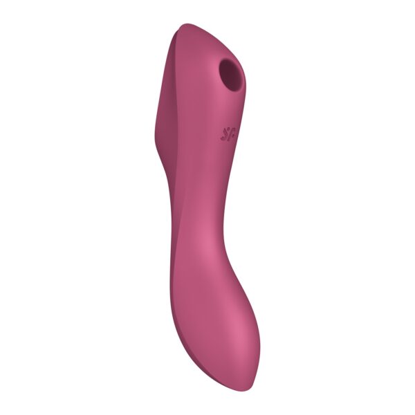 VIBRADOR CURVY TRINITY 3 SATISFYER ROJO - Imagen 8