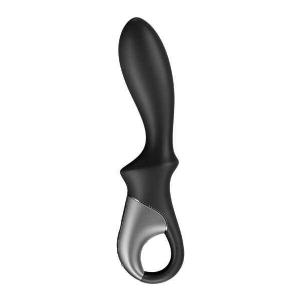 VIBRADOR HEAT CLIMAX CON APP SATISFYER PRETO - Imagen 3