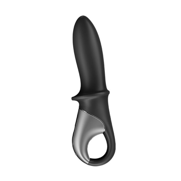 VIBRADOR HOT PASSION CON APP SATISFYER NEGRO - Imagen 3