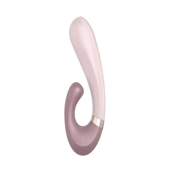 VIBRADOR HEAT WAVE CON APP SATISFYER ROSA - Imagen 3