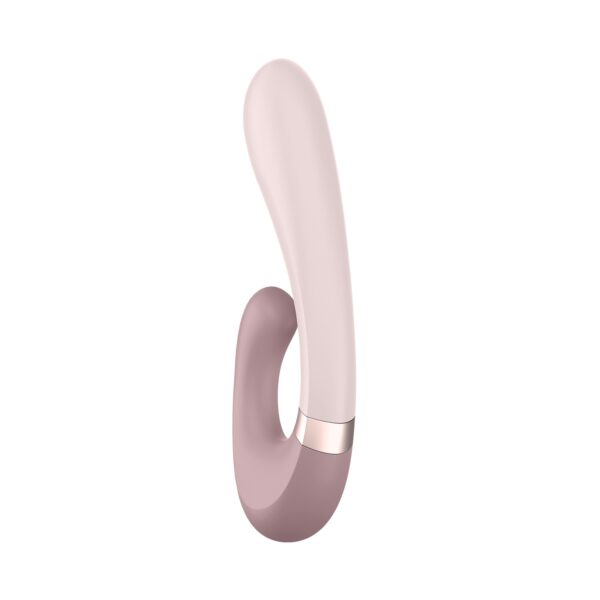 VIBRADOR HEAT WAVE CON APP SATISFYER ROSA - Imagen 4
