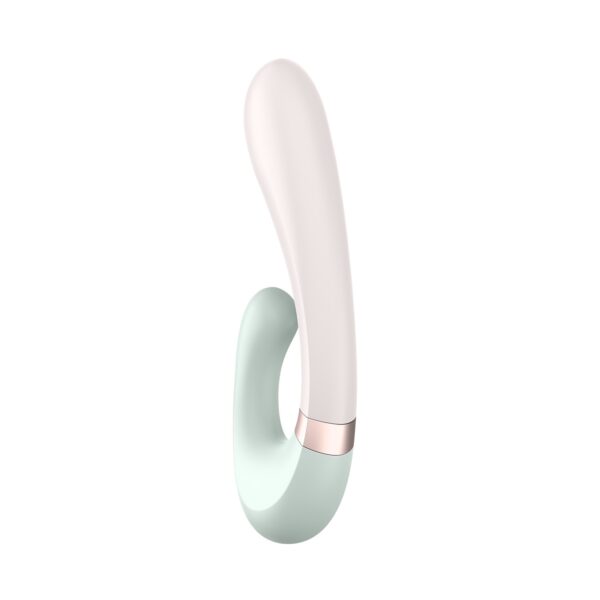 VIBRADOR HEAT WAVE CON APP SATISFYER VERDE - Imagen 4