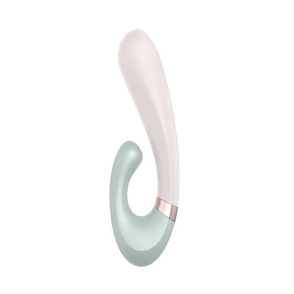 VIBRADOR HEAT WAVE CON APP SATISFYER VERDE - Imagen 5