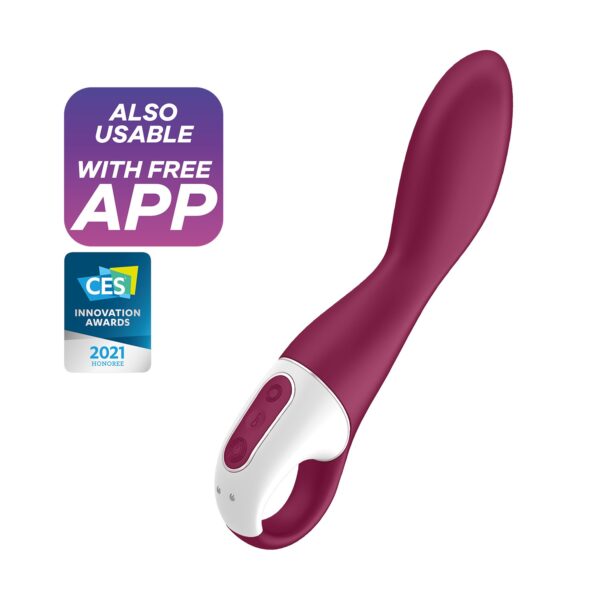 VIBRADOR HEATED THRILL CON APP SATISFYER - Imagen 10