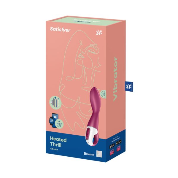 VIBRADOR HEATED THRILL CON APP SATISFYER - Imagen 9