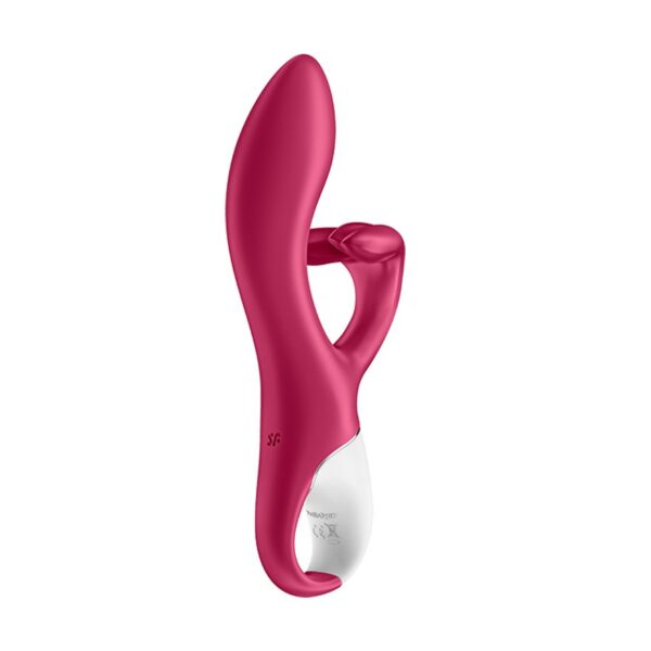 VIBRADOR EMBRACE ME SATISFYER ROJO - Imagen 4