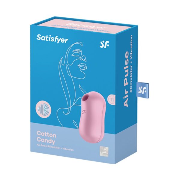 VIBRADOR COTTON CANDY SATISFYER LILA - Imagen 6