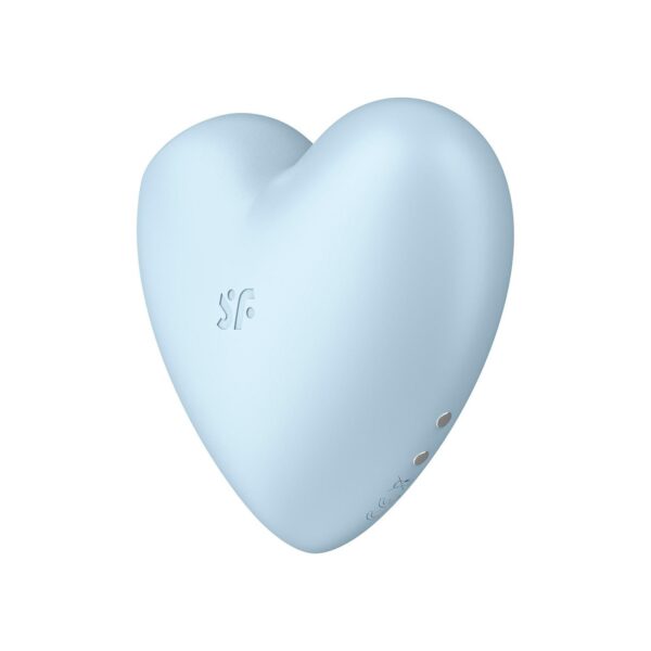 VIBRADOR CUTIE HEART SATISFYER AZUL - Imagen 5