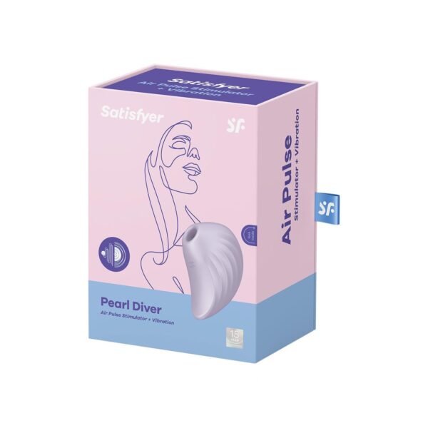 VIBRADOR PEARL DIVER SATISFYER VIOLETA - Imagen 6
