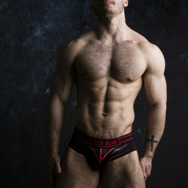 SLIP MASSIVE RUDE LOCKER GEAR ROJO - Imagen 4