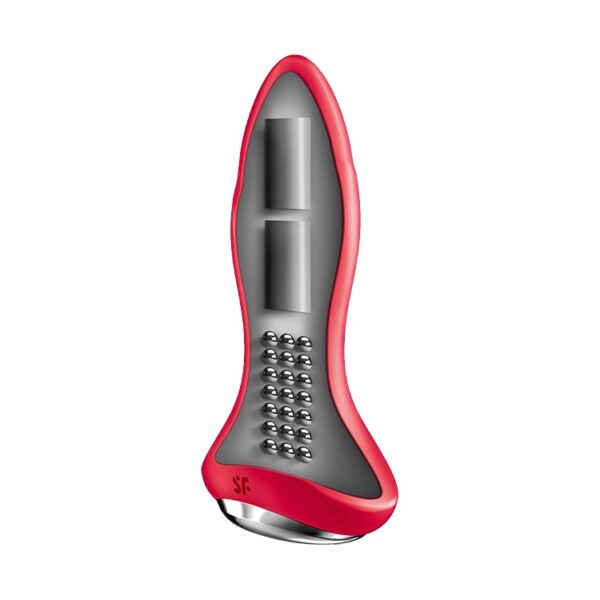 PLUG VIBRATORIO ROTATOR PLUG 1+ CON APP SATISFYER ROJO - Imagen 3