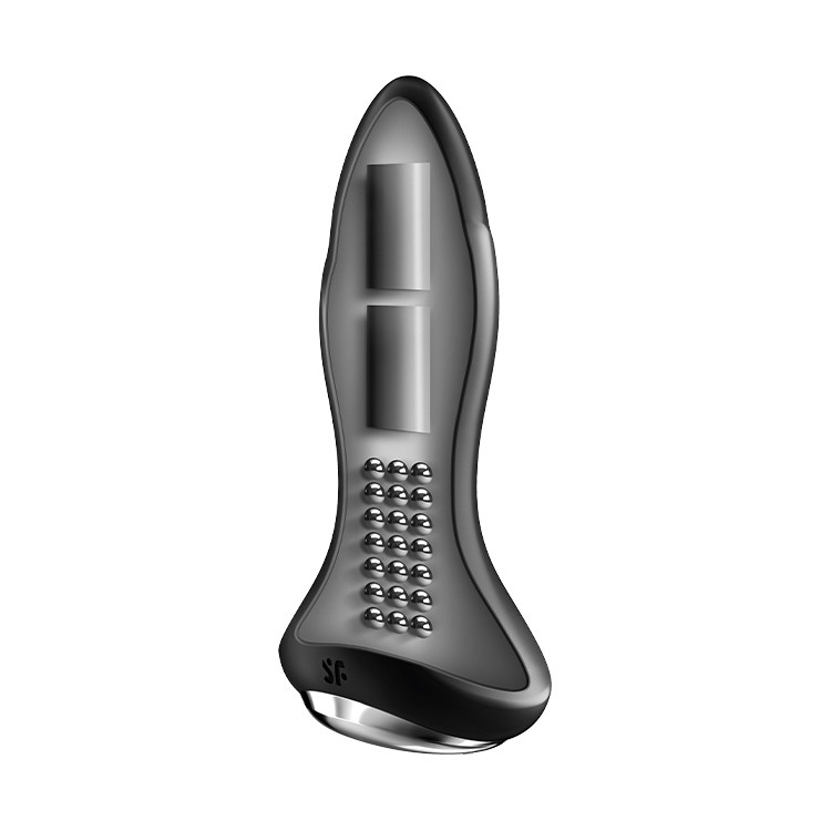PLUG VIBRATORIO ROTATOR PLUG 1+ CON APP SATISFYER NEGRO - Imagen 3