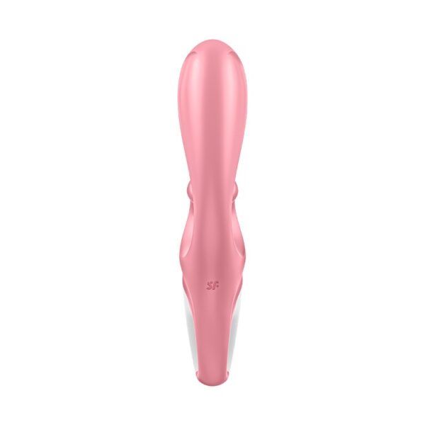 VIBRADOR HUG ME CON APP SATISFYER ROSA - Imagen 4