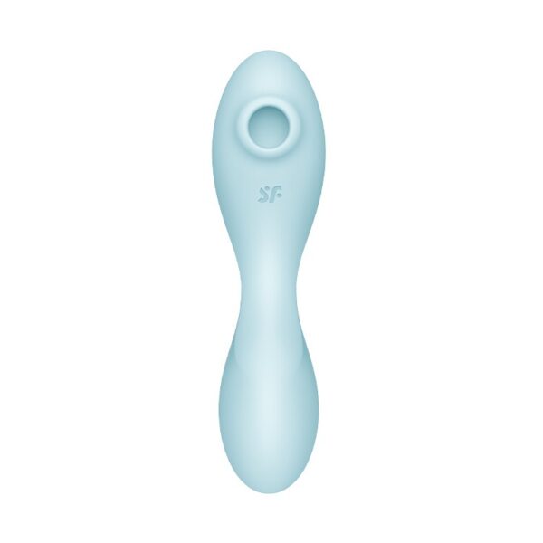 VIBRADOR CURVY TRINITY 5 SATISFYER AZUL - Imagen 3