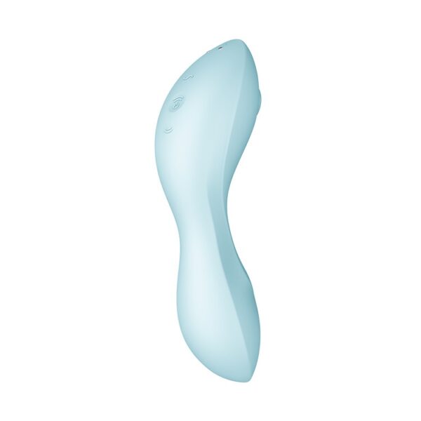 VIBRADOR CURVY TRINITY 5 SATISFYER AZUL - Imagen 4