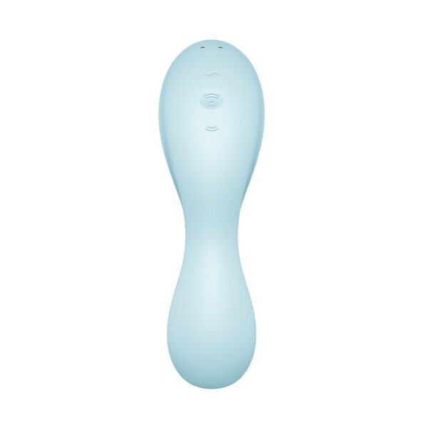 VIBRADOR CURVY TRINITY 5 SATISFYER AZUL - Imagen 5