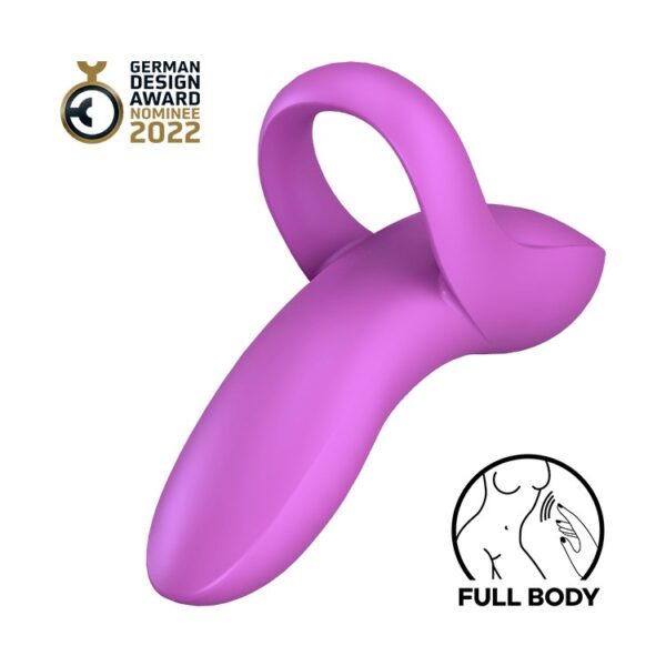VIBRADOR DE DEDO BOLD LOVER SATISFYER MORADO - Imagen 7