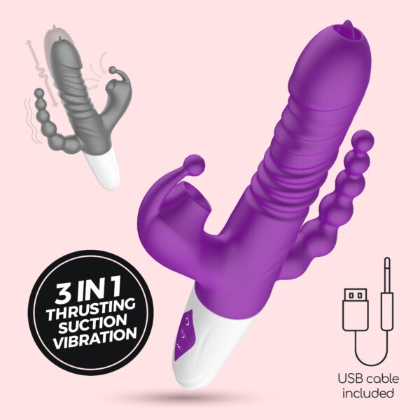 VIBRADOR TODO EN UNO WRANGLER CRUSHIOUS - Imagen 14