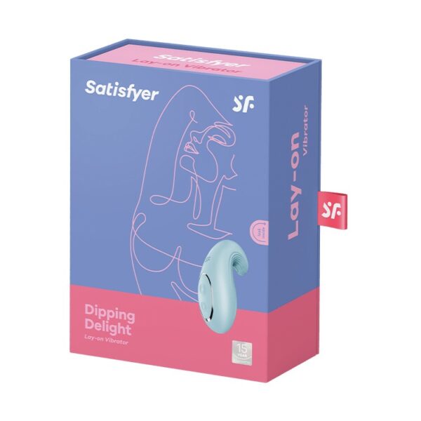 ESTIMULADOR DIPPING DELIGHT AZUL CLARO SATISFYER - Imagen 6