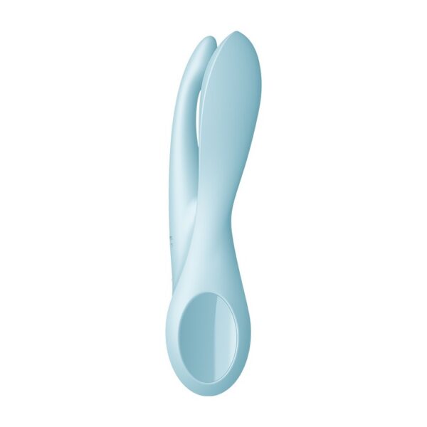 VIBRADOR THREESOME 1 AZUL SATISFYER - Imagen 3