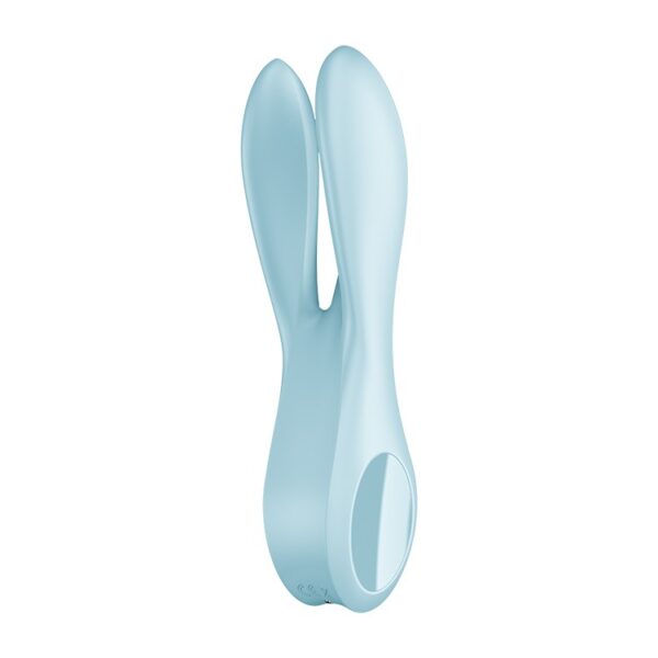 VIBRADOR THREESOME 1 AZUL SATISFYER - Imagen 5