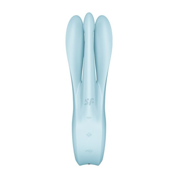 VIBRADOR THREESOME 1 AZUL SATISFYER - Imagen 6