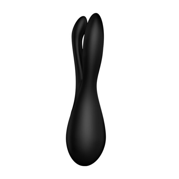 VIBRADOR THREESOME 2 NEGRO SATISFYER - Imagen 3