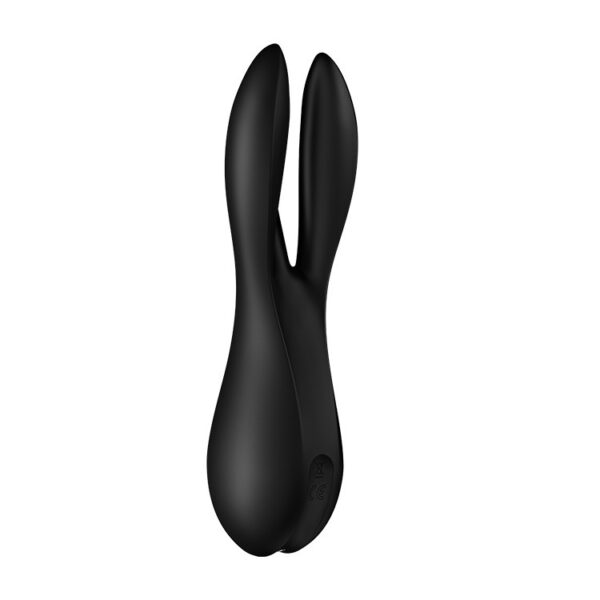 VIBRADOR THREESOME 2 NEGRO SATISFYER - Imagen 4