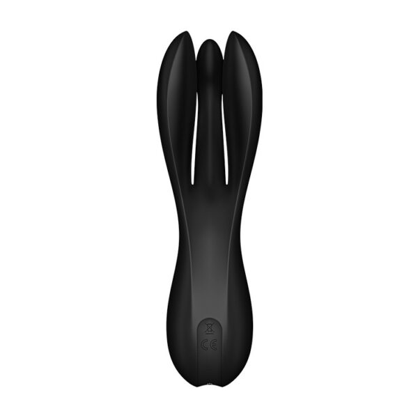 VIBRADOR THREESOME 2 NEGRO SATISFYER - Imagen 5