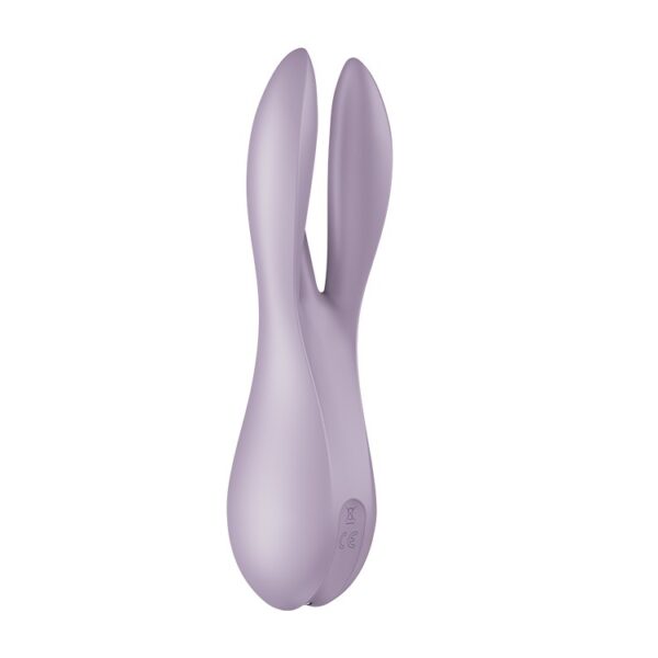 VIBRADOR THREESOME 2 LILA SATISFYER - Imagen 4