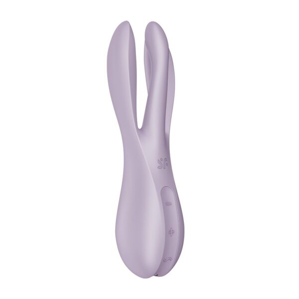 VIBRADOR THREESOME 2 LILA SATISFYER - Imagen 8